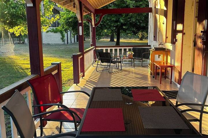 Maison de vacances pour 6 personnes, avec jacuzzi, animaux acceptés