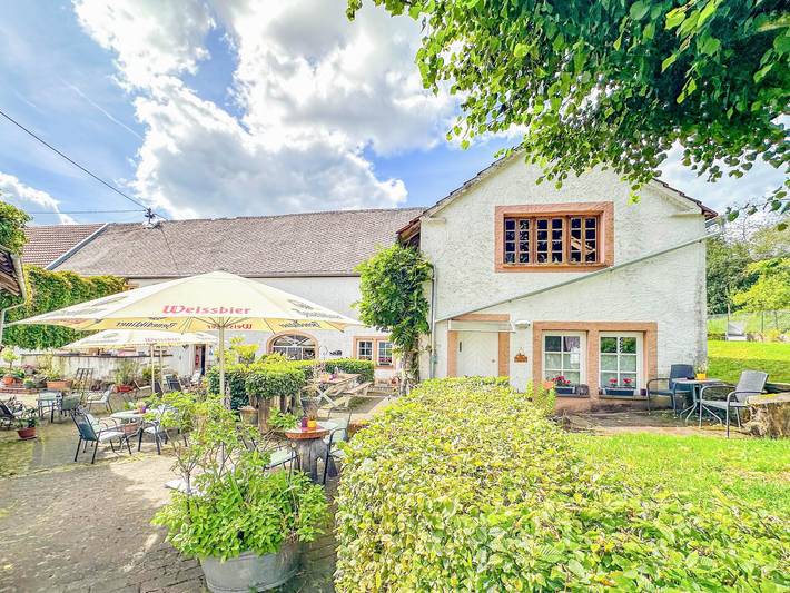 Ferienwohnung für 4 Personen, mit Terrasse und Garten sowie Sauna in Meisburg