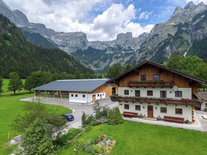 Ferienwohnung für 4 Personen, mit Garten und Sauna, kinderfreundlich in Werfenweng