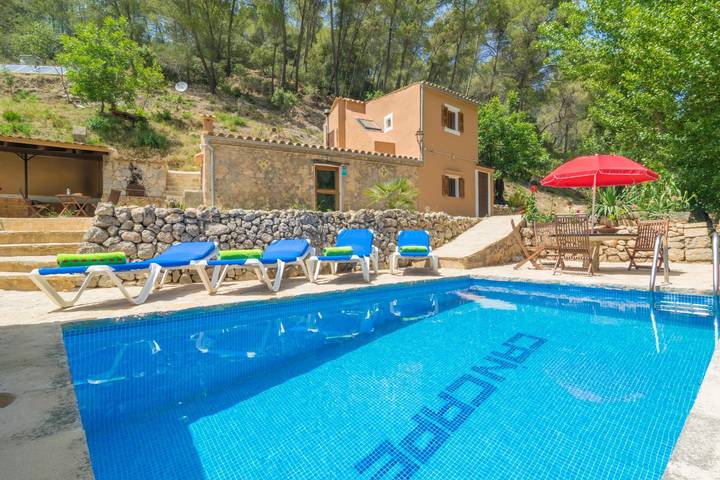 Ferienhaus für 4 Personen, mit Terrasse in Serra de Tramuntana
