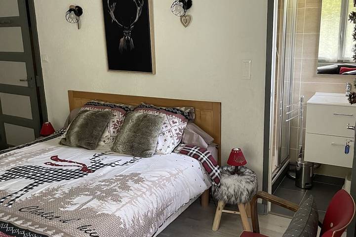 Chalet pour 4 personnes, avec terrasse et jardin à Les Rousses - 3