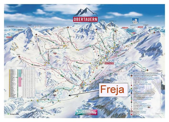 Ferienwohnung für 8 Personen, mit Balkon und Ausblick in Obertauern - 2