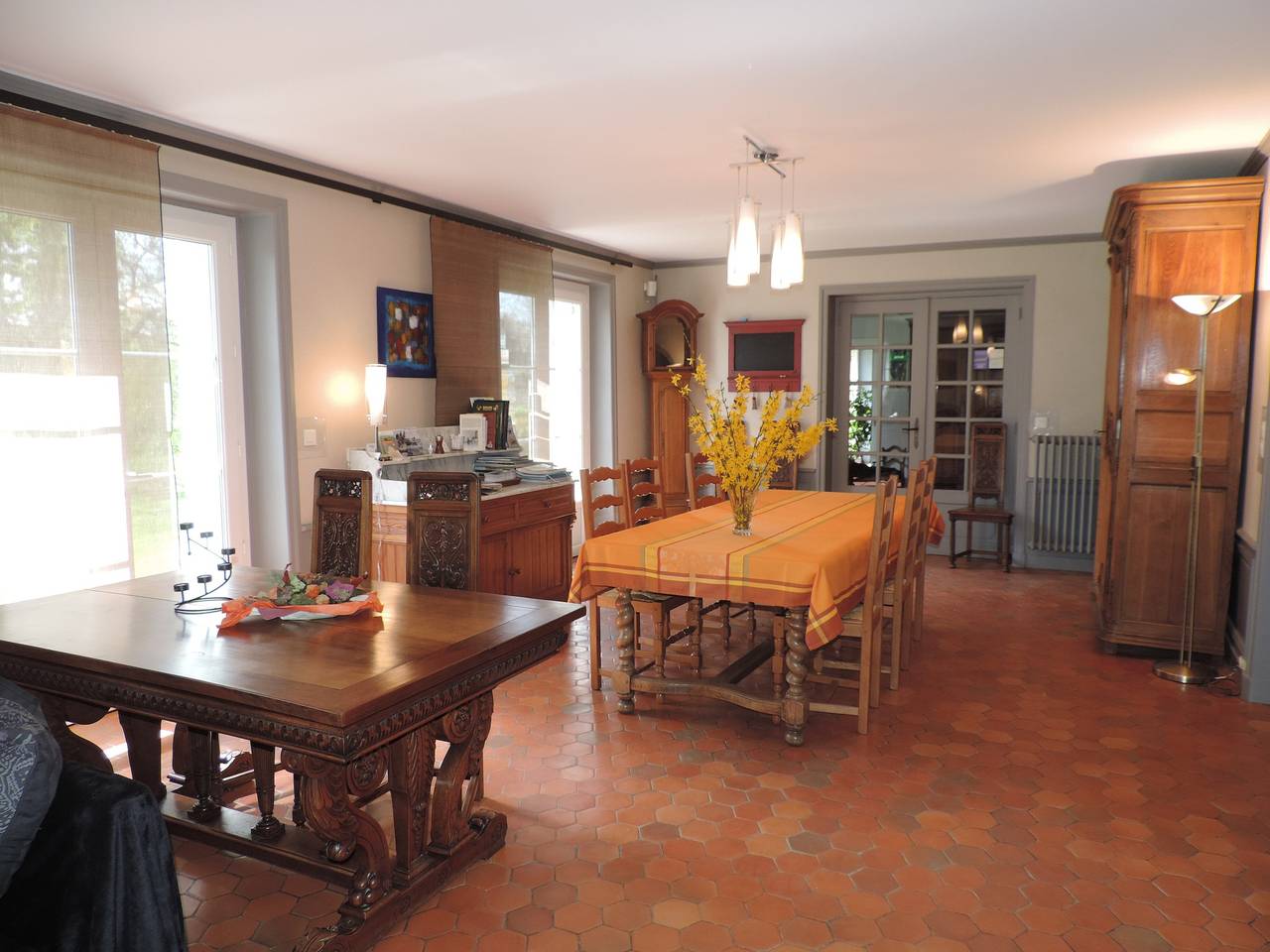 Chambre d’hôtes « Chambre Orme Ferme De La Houlotte » avec terrasse, jardin et Wi-Fi in Nonant, Région de Bayeux
