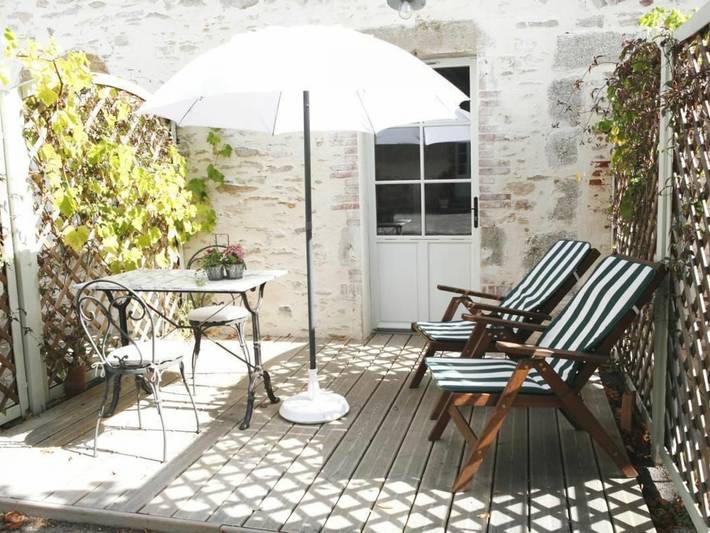 Gîte pour 2 personnes, avec Terrasse à Talmont-Saint-Hilaire