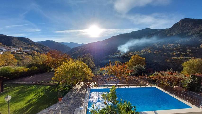 Casa rural con piscina para 7 personas, con jardín además de vistas y piscina en Vega de Granada - 3