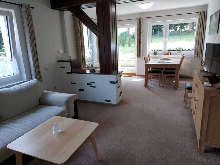 Ferienwohnung für 4 Personen, mit Terrasse und Garten in Eibenstock - 3