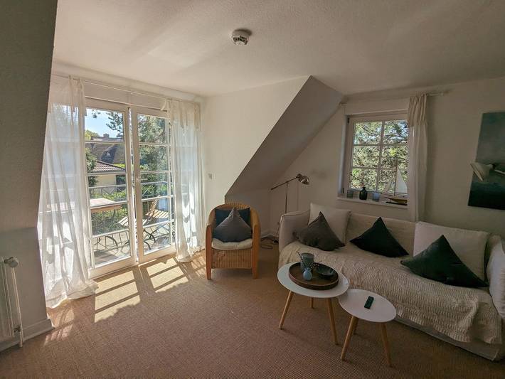 Ferienwohnung für 4 Personen, mit Balkon und Balkon/Terrasse, mit Haustier in Born a. Darß - 3