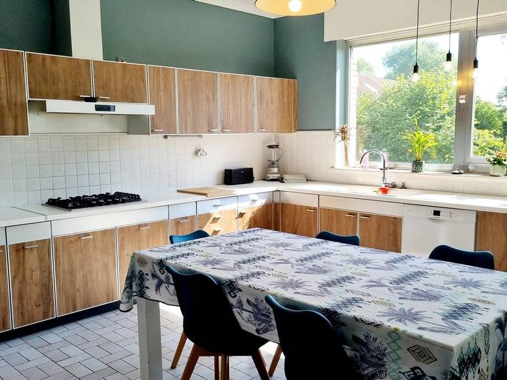 Gîte pour 15 personnes, avec jardin à Bray-Dunes - 4