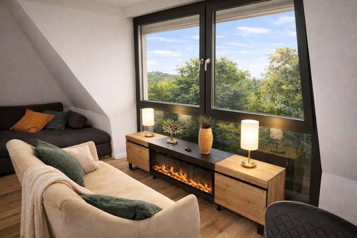Ferienwohnung für 12 Personen, mit Seeblick und Ausblick in Strausberg