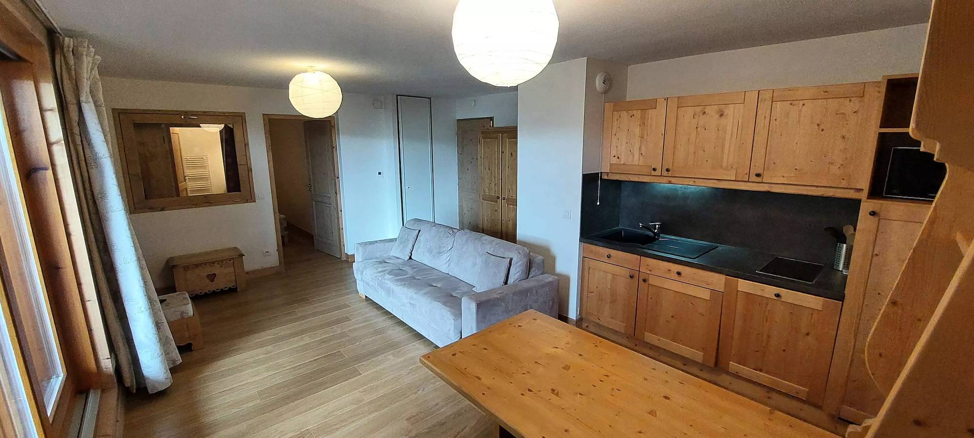 Ganze Wohnung, Paradiski schöne Wohnung renoviert Plan Peisey in Nationalpark Vanoise