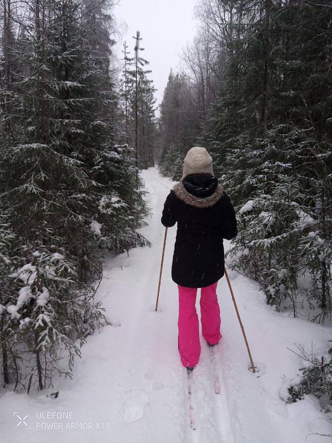 Lake Vanttaus in Rovaniemi, Lappland