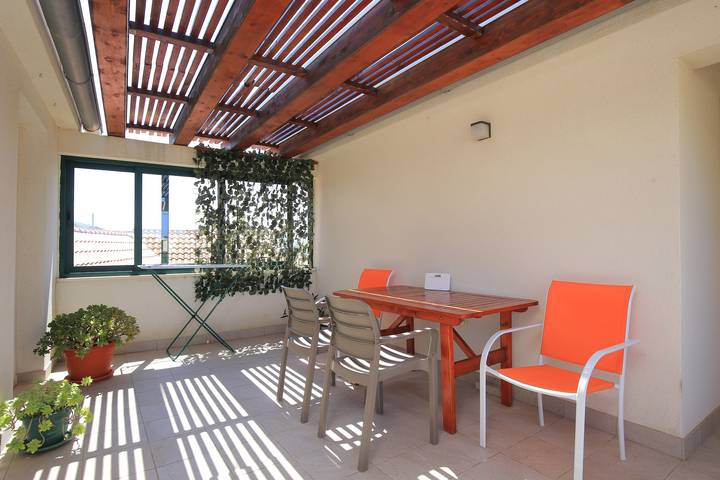 Ferienwohnung für 4 Personen, mit Balkon/Terrasse