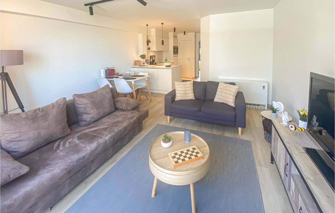 Apartamento vacacional entero, Apartamento de vacaciones para 3 personas con terraza in Ciudad de Ostende, Ostende