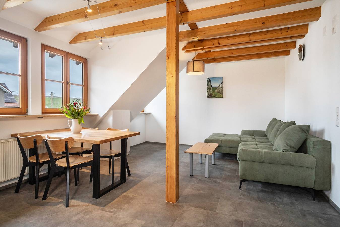 Apartamento entero, Apartamento 'Ferienwohnung Birne' con jardín compartido, balcón y Wi-Fi in Kressbronn am Bodensee - Poppis, Kressbronn