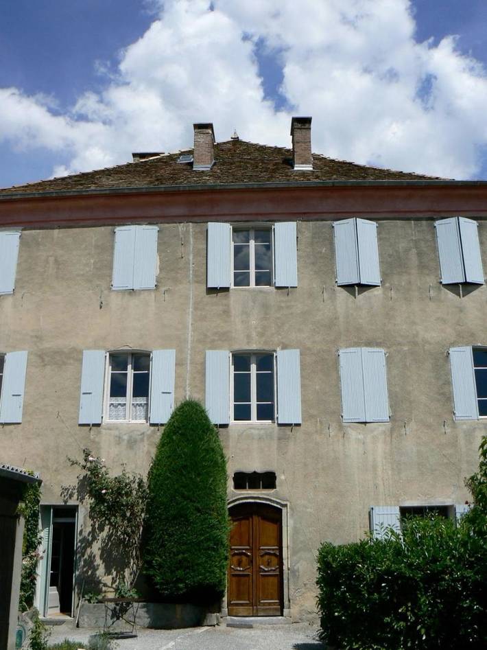 Chambre d’hôte pour 4 personnes, avec Terrasse ainsi que Jardin et Vue