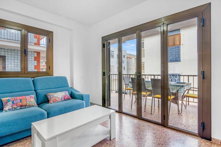 Apartamento de férias para 5 pessoas, com Varanda em Oliva