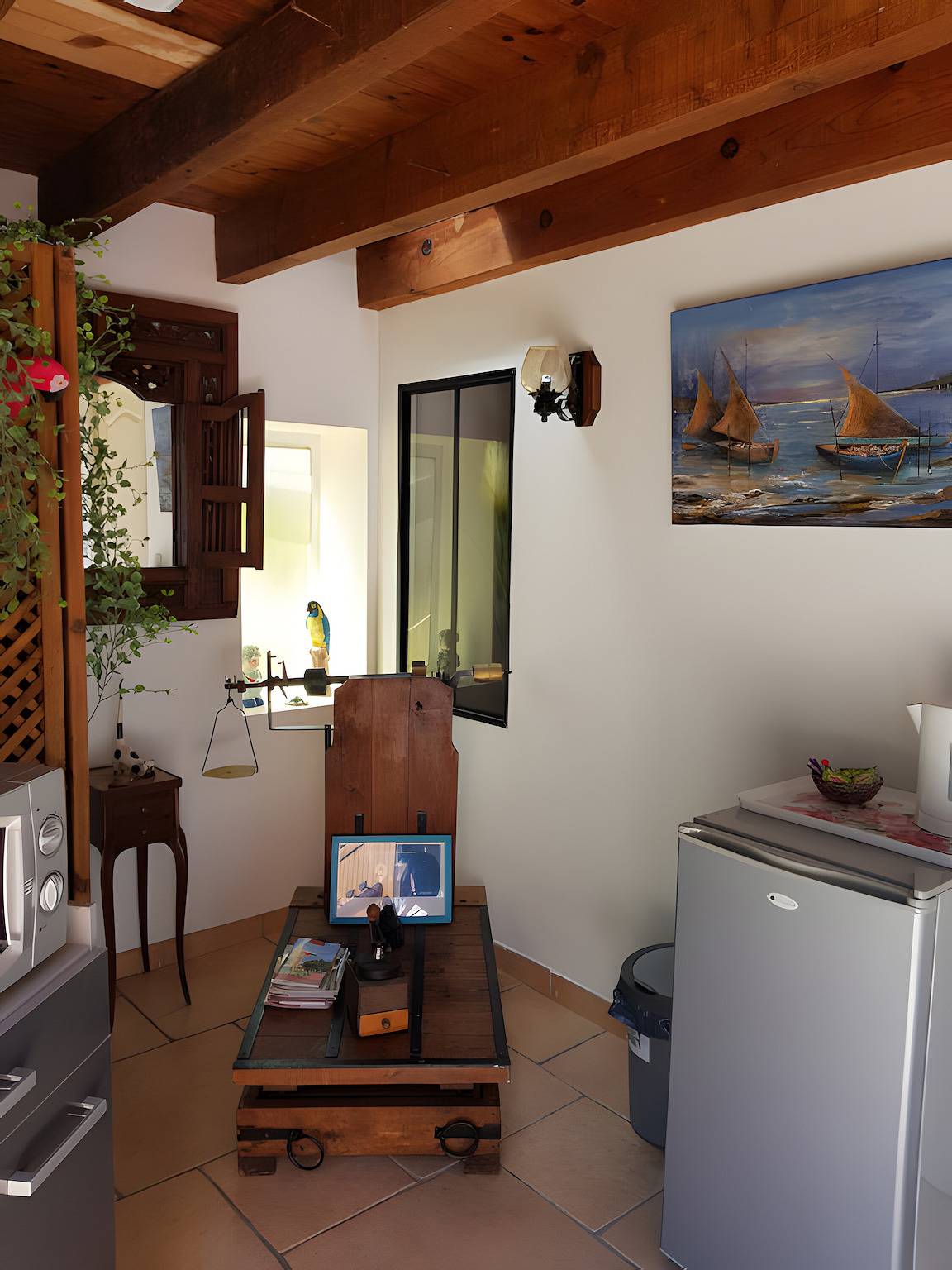 Chambre d’hôtes « Chambre Double Carpediem Bergerac » avec jardin commun, Wi-Fi et climatisation in Prigonrieux, Périgord Pourpre