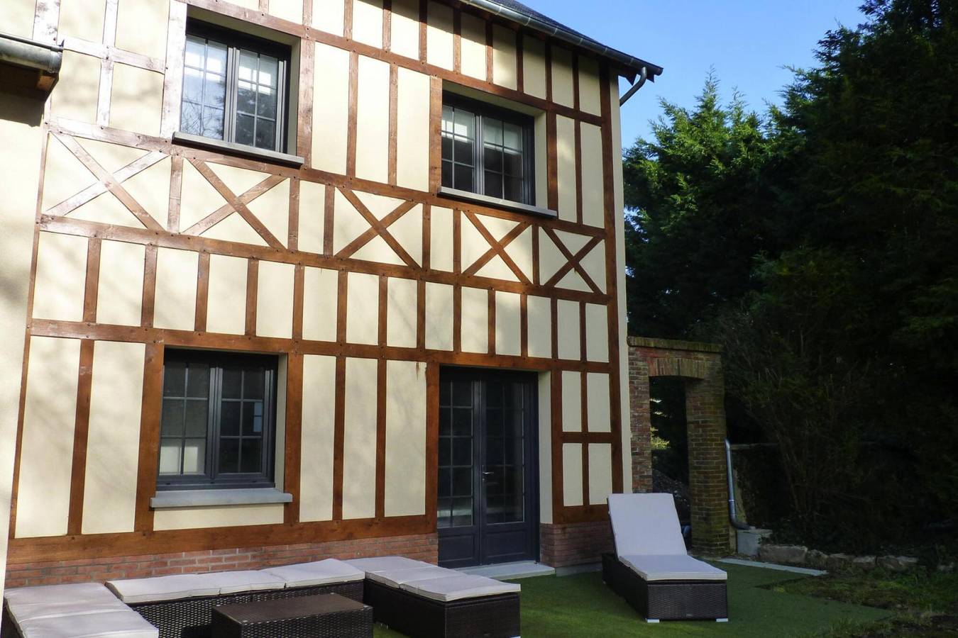 Stadthaus nahe Somme-Bucht und Normandie-Strand in Rieux, Dieppe und Umgebung