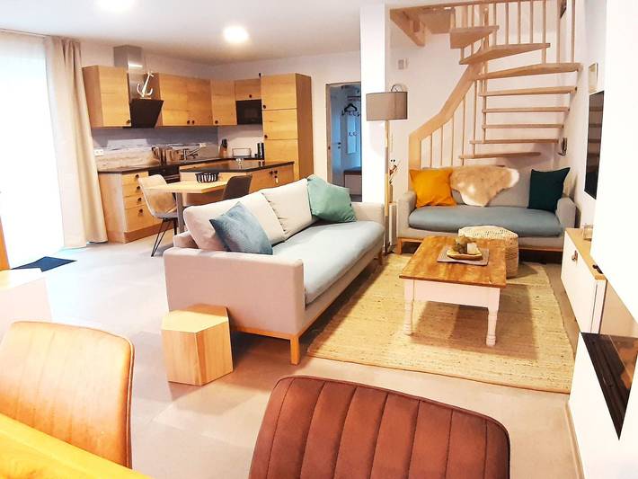 Ferienhaus für 7 Personen, mit Garten und Terrasse sowie Sauna, kinderfreundlich in Breege - 2