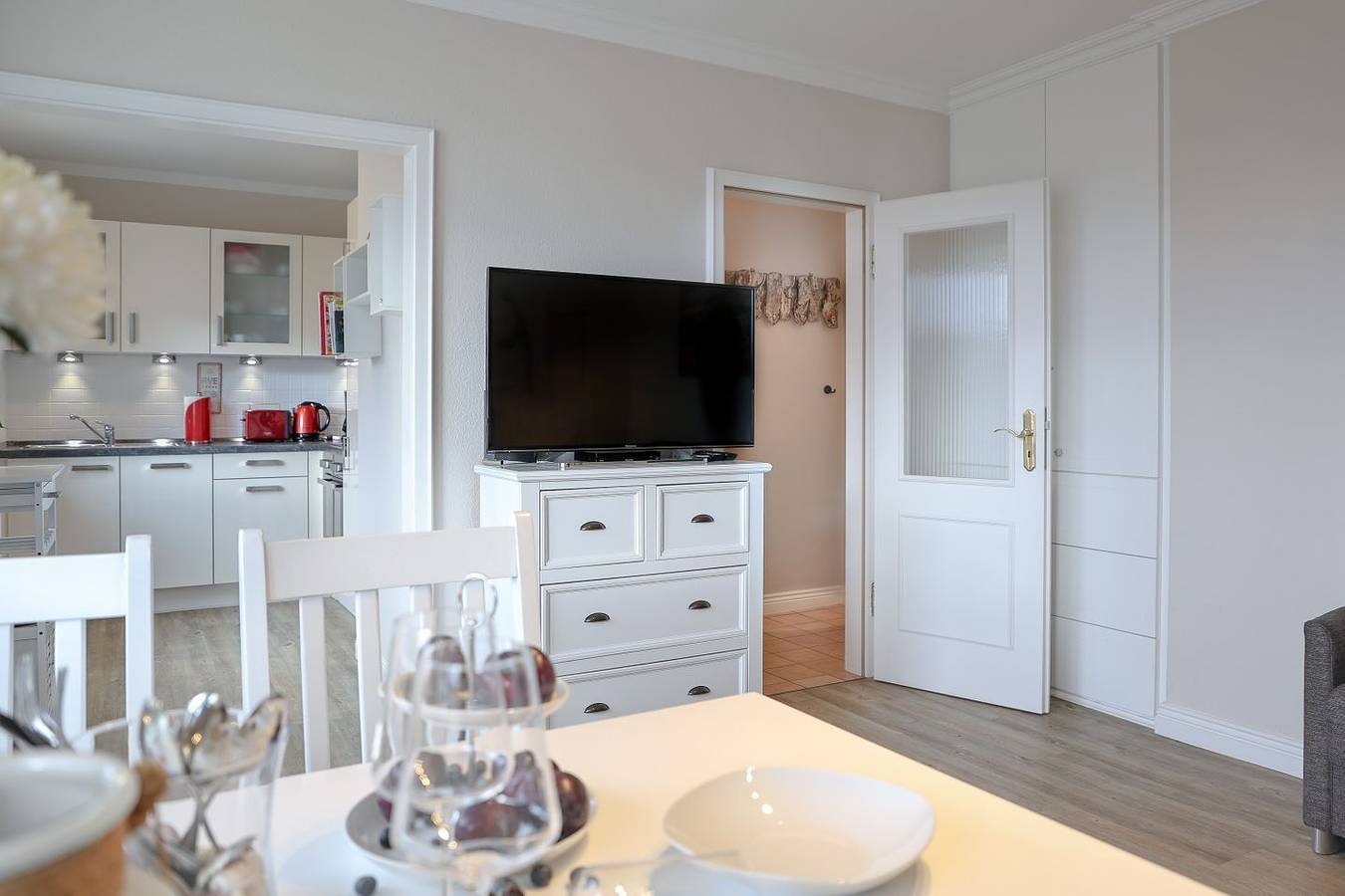 Ganze Wohnung, 2-Zimmerwohnung in direkter Strandlage und Südbalkon in Westerland, Sylt (Gemeinde)