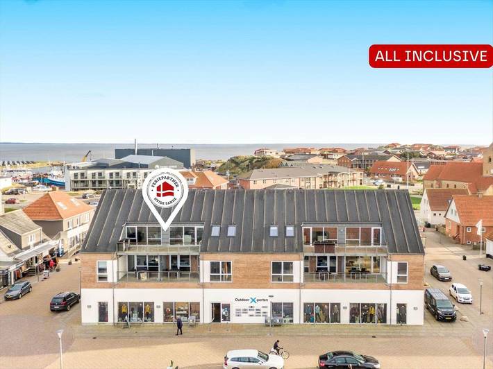 Ferienwohnung für 6 Personen, mit Balkon, mit Haustier in Hvide Sande