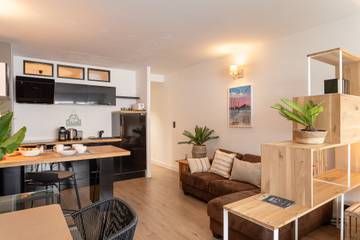 Gîte pour 2 personnes, avec balcon dans Plage de l'Ecluse