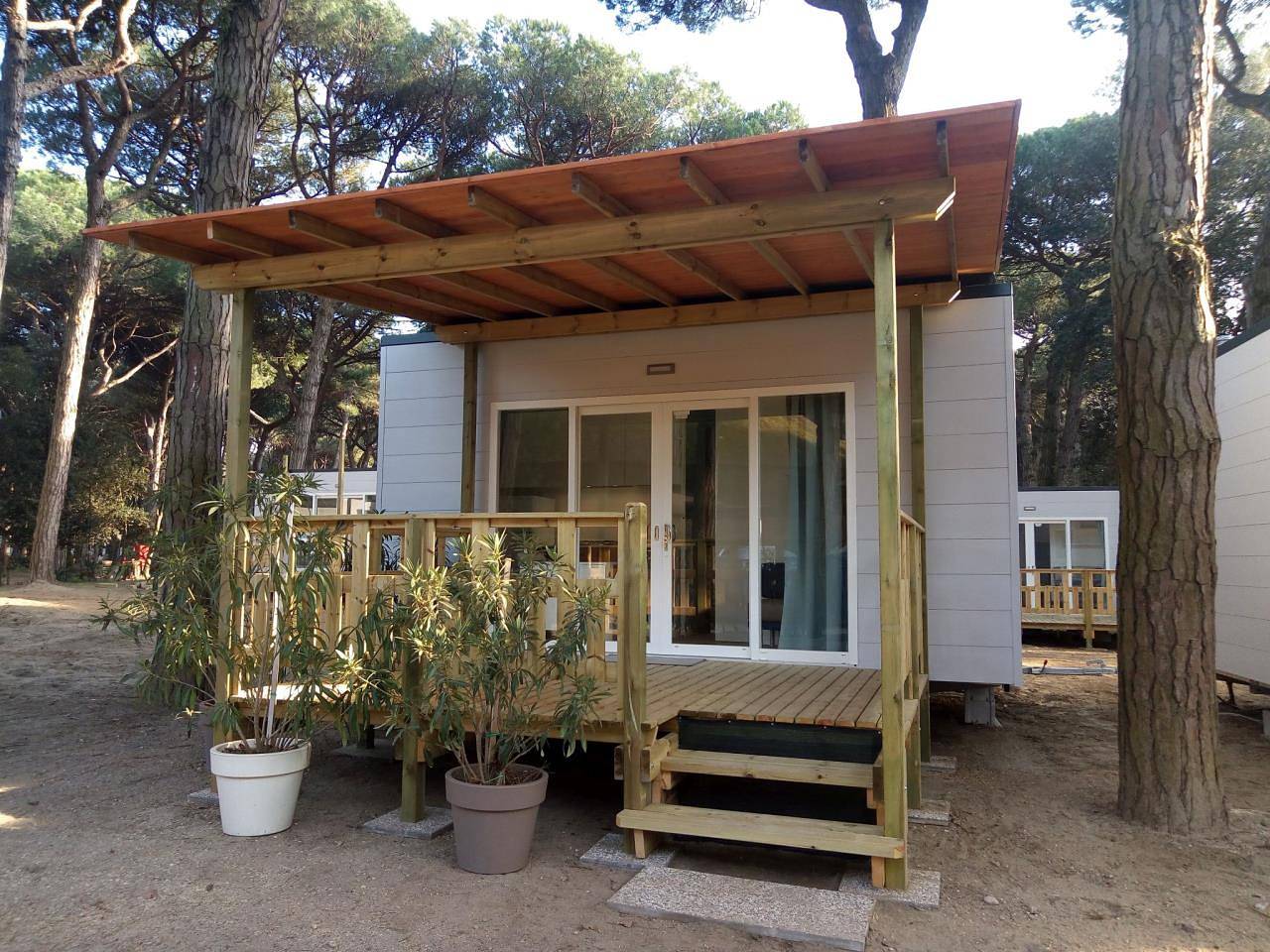 Feriendorf Mare Pineta Mobilehome Viola für 3 Personen in Lido di Spina, Provincia de Ferrara