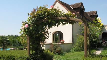 Gîte pour 4 personnes, avec jardin ainsi que terrasse et piscine dans le Loir-et-Cher