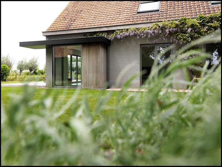 Chambre d’hôte pour 2 personnes, avec Terrasse ainsi que Jardin et Vue à Zedelgem