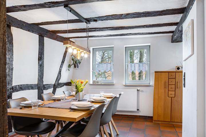 Ferienwohnung für 7 Personen, mit Garten am Vogelsberg Region - 4