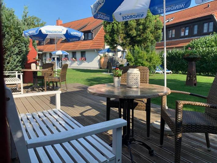 BnB für 2 Personen, mit Balkon und Terrasse sowie Garten auf Fischland - Darß - Zingst