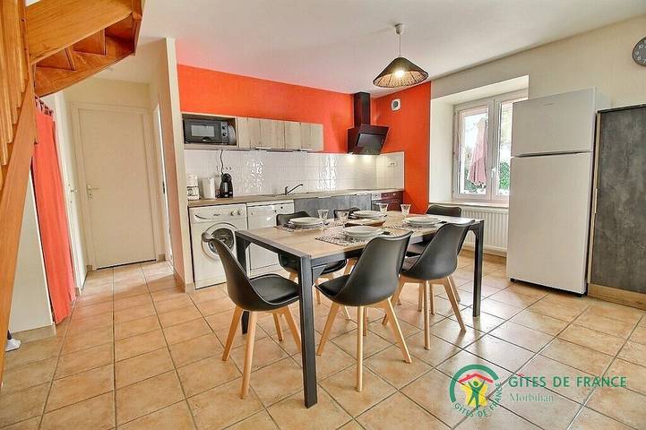Gîte pour 6 personnes, avec jardin à Baud (mesure) - 4