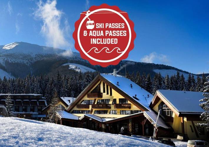 Hotel dla 2 osób, z taras i jacuzzi oraz sauna w Demianowska Dolina