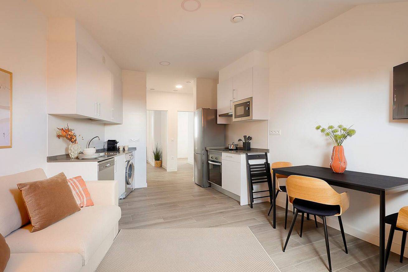 Geheel appartement, Charmant appartement met Wi-Fi & wasmachine/droger in Oviedo, Cantabrisch Gebergte