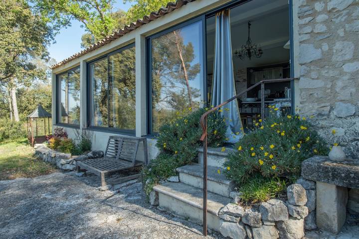 Location de vacances pour 14 personnes, avec piscine ainsi que jacuzzi et jardin, adapté aux familles à Pernes-les-Fontaines - 4