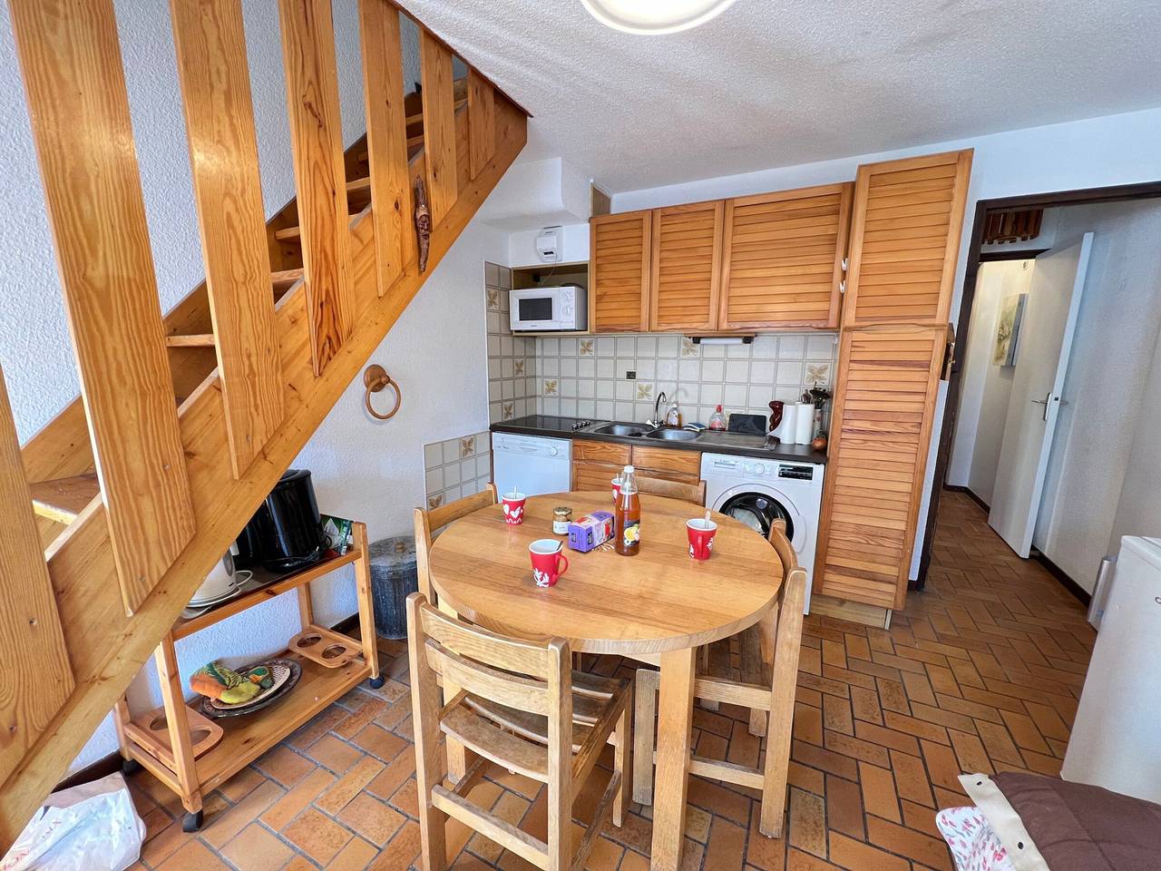 Appartement entier, Appartement cosy proche pistes et village, 3 pièces, pour familles in Le Monêtier-les-Bains, Serre Chevalier