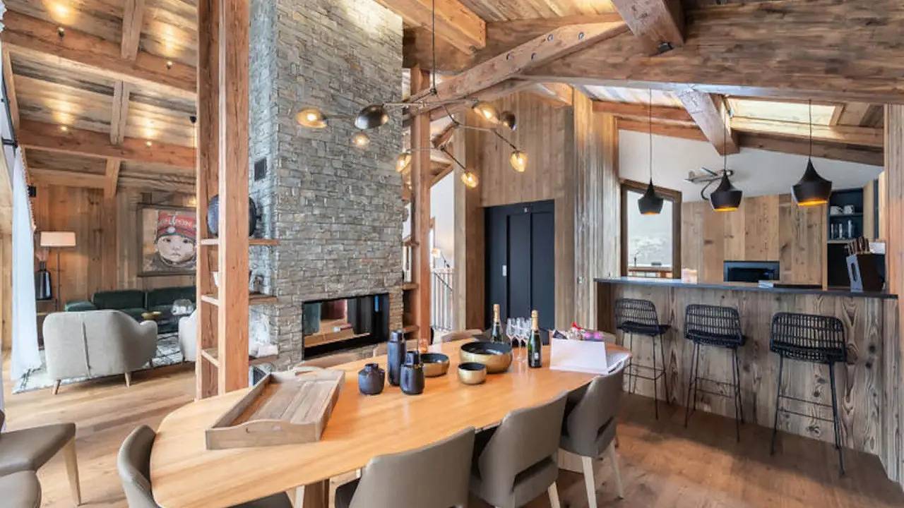 Appartement de vacances entier, Ferienwohnung für 10 Personen (320 m²) in Courchevel 1300 in Courchevel 1300 (Le Praz), Saint-Bon-Tarentaise