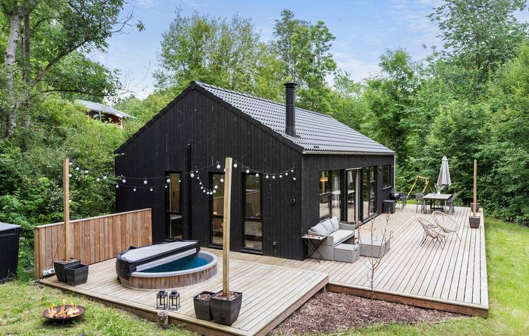 Location de vacances pour 8 personnes, avec jardin ainsi que vue sur le lac et terrasse, animaux acceptés à Ebeltoft - 3