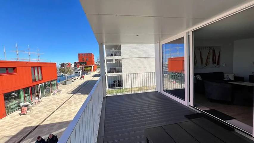 Ferienwohnung für 6 Personen, mit Sauna und Whirlpool sowie Balkon in Priwall - 4