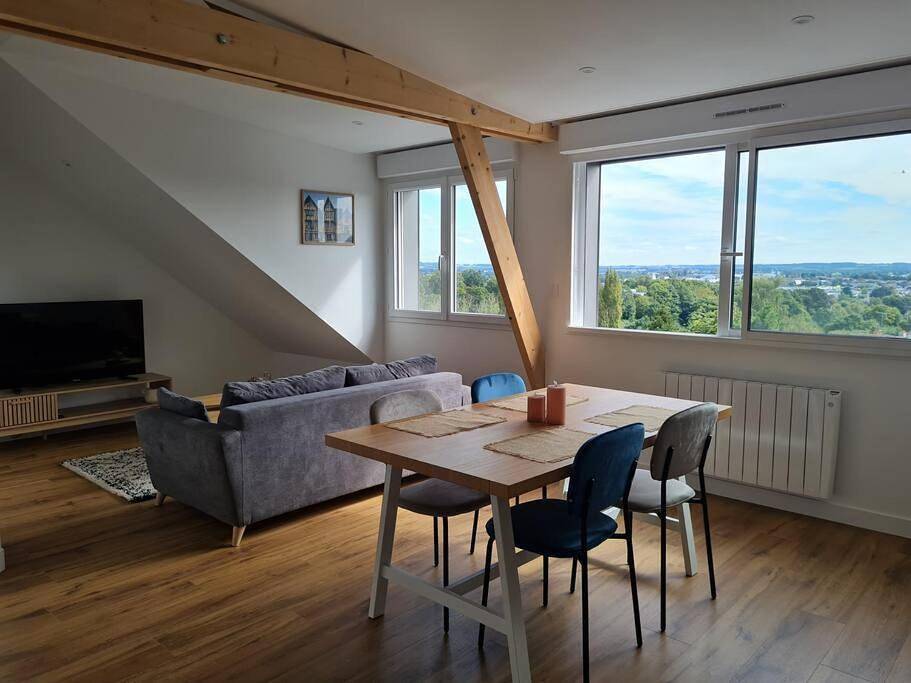 Appartement entier, One-Bedroom Apartment in Fougères, Fougères-Vitré