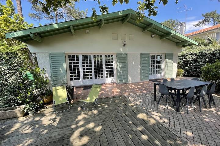 Maison de vacances pour 8 personnes, avec terrasse et jardin, animaux acceptés dans Le Moulleau