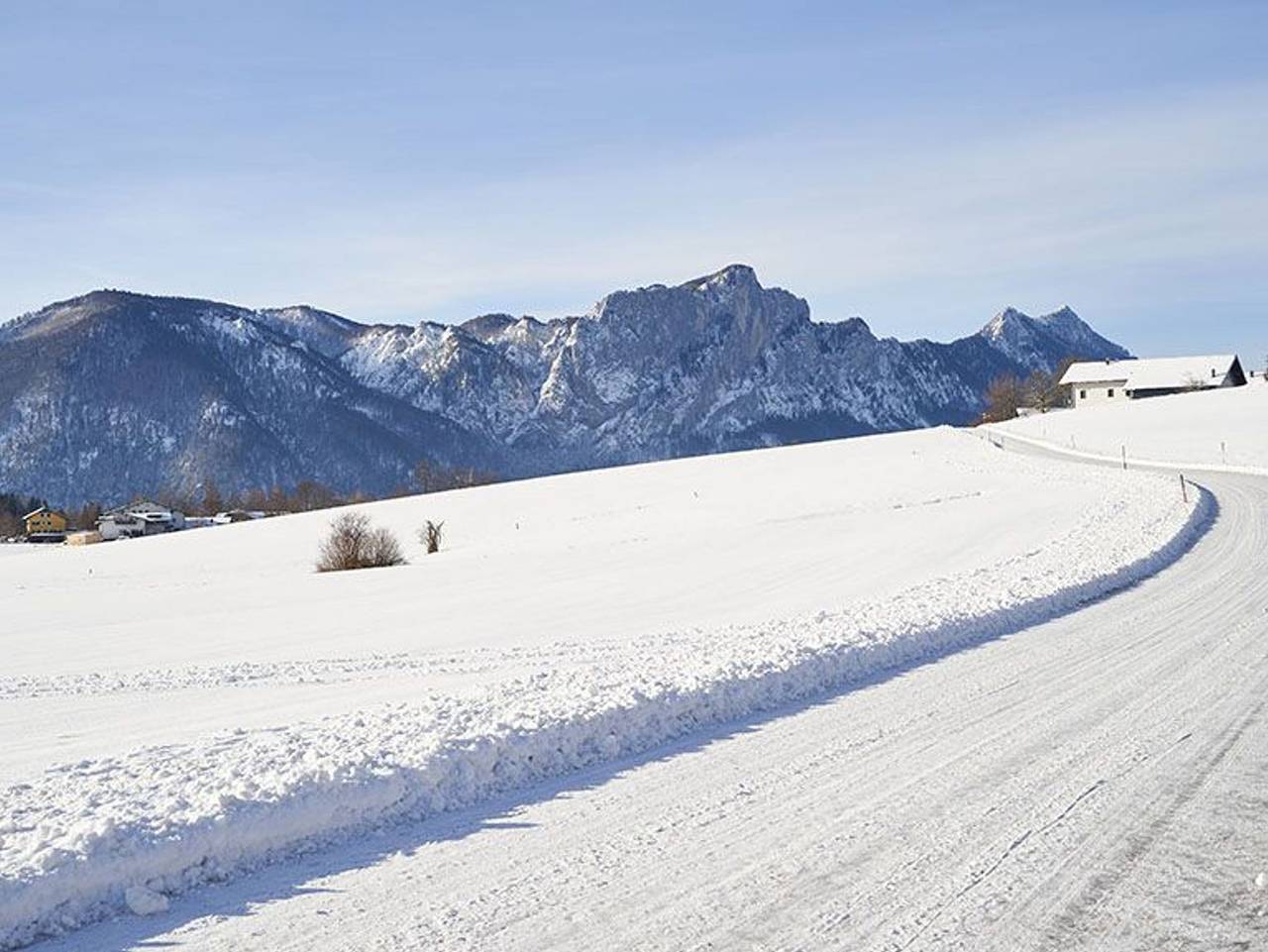 Ganze Ferienwohnung, Bergblick Acht in Innerschwand am Mondsee, Mondsee & Irrsee