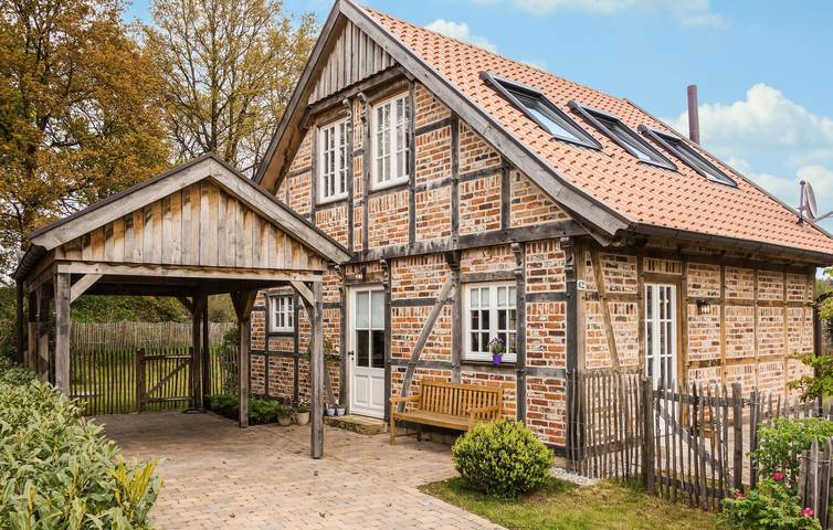 Ferienhaus für 4 Personen, mit Terrasse und Garten in Warendorf