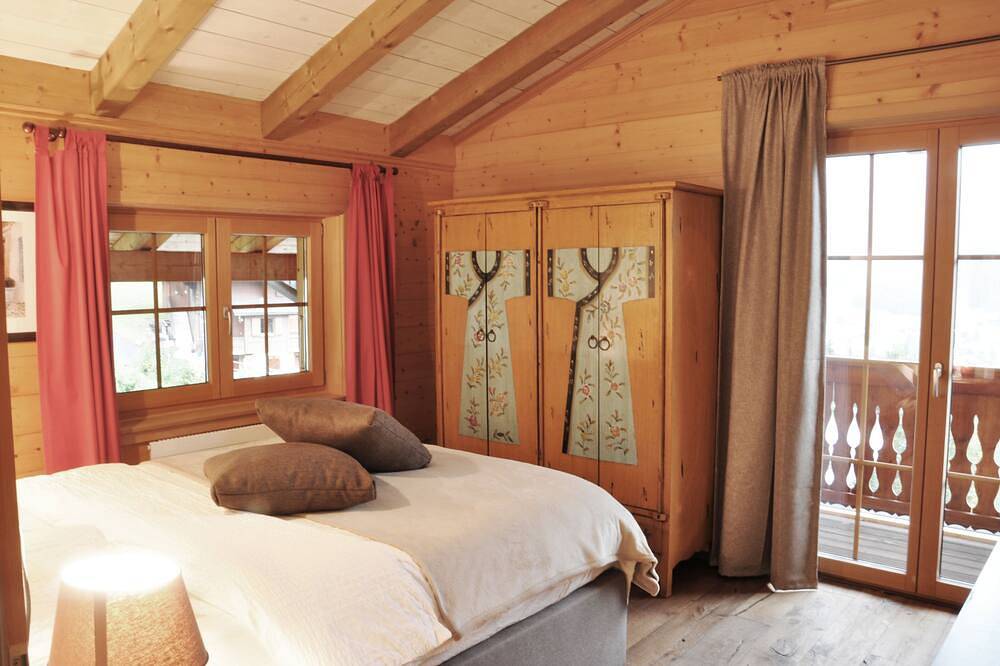 Chalet Edelweiss con impresionantes vistas al glaciar in Les Diablerets, Ormont-Dessus (Les Diablerets)