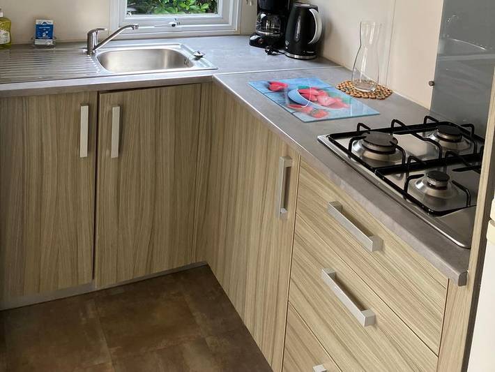 Camping l'Hermitage - Mobilhome 4 personnes - Riviera Suite in Guémené-Penfao, Région de Châteaubriant