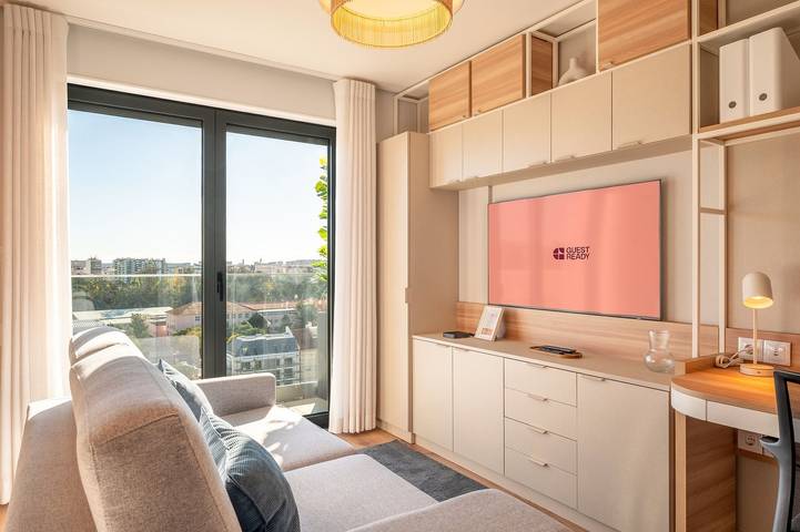 Apartamento para 4 personas, con balcón en Amadora