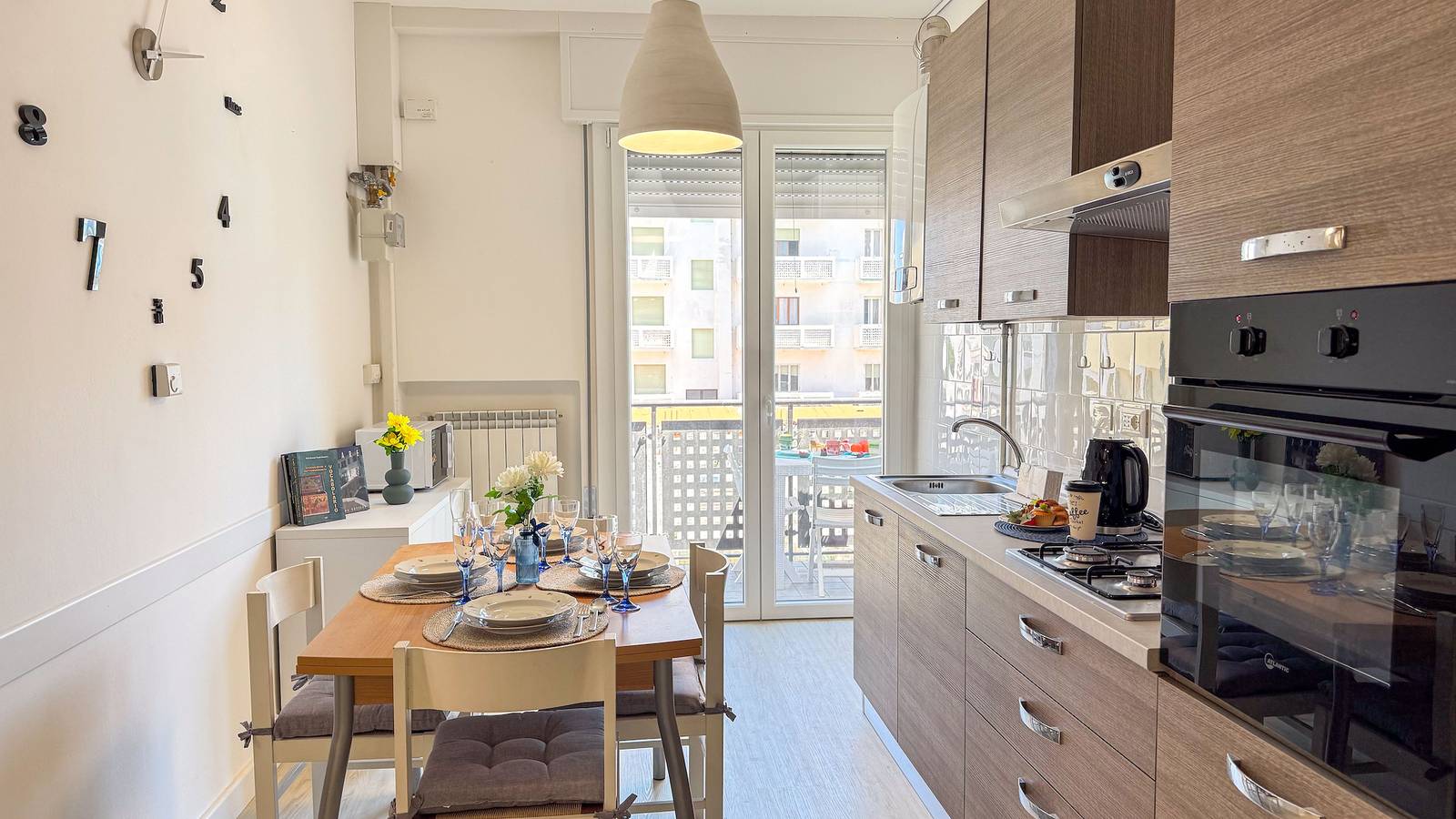Geheel appartement, Vakantieappartement voor 4 personen met balkon in Chioggia, Laguna di Venezia