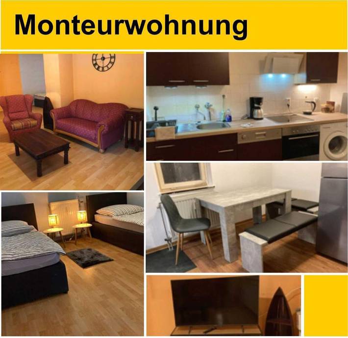 Ferienwohnung für 3 Personen, mit Balkon im Hainich
