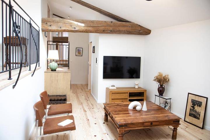 Appartement de vacances pour 8 personnes, avec jacuzzi et terrasse