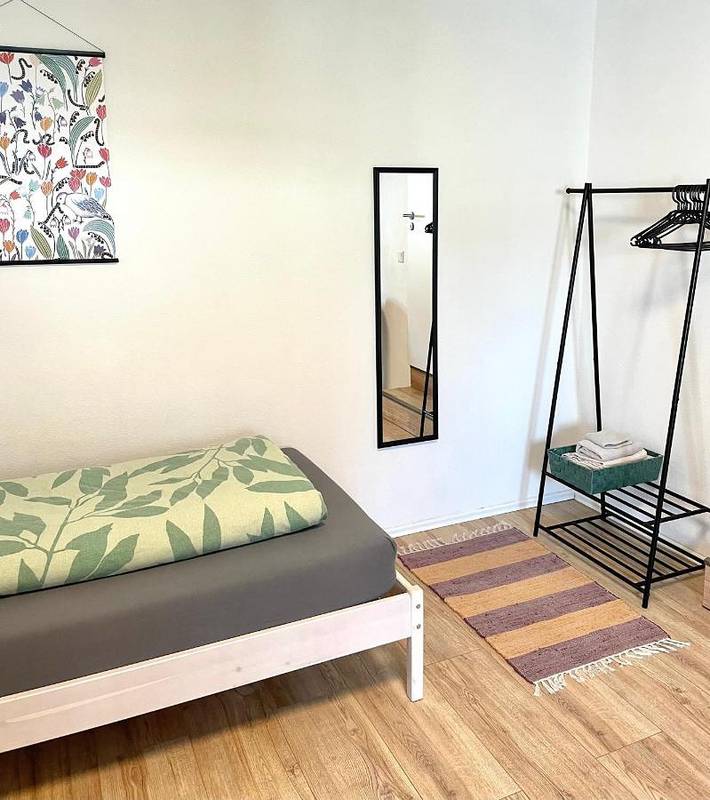 Ferienwohnung für 2 Personen, mit Terrasse und Garten, mit Haustier